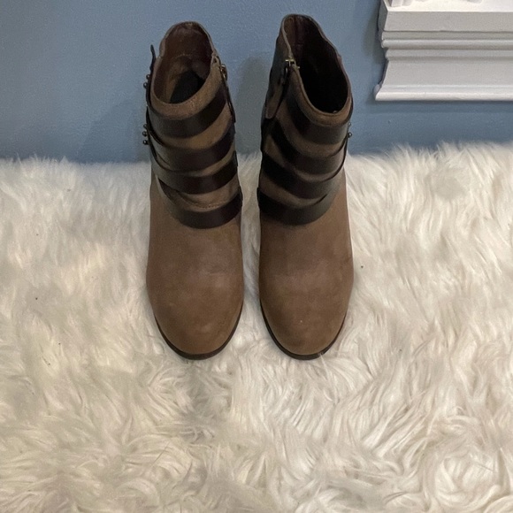 MADDEN GIRL DELUXXXE BEIGE WITH BROWN STRAPS ! - Picture 2 of 11